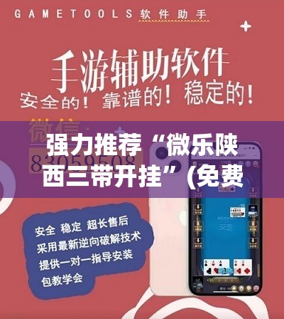 强力推荐“微乐陕西三带开挂”(免费)开挂辅助教学(最新辅助开挂教程)