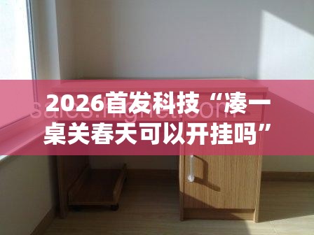 2026首发科技“凑一桌关春天可以开挂吗	”(免费)开挂辅助教学(最新辅助开挂教程)