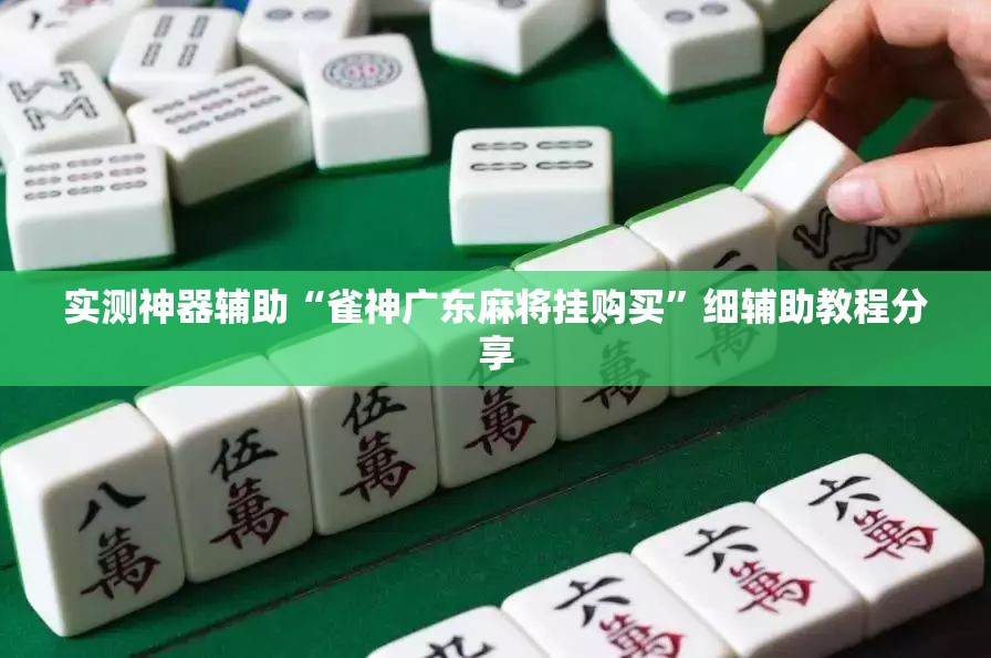 实测神器辅助“雀神广东麻将挂购买”细辅助教程分享