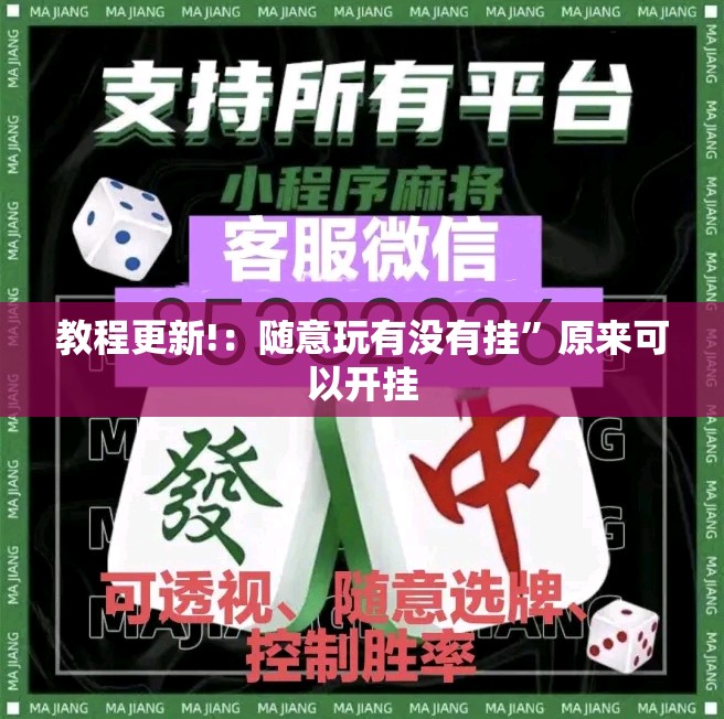 教程更新!：随意玩有没有挂”原来可以开挂