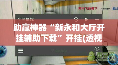 助赢神器“新永和大厅开挂辅助下载”开挂(透视)辅助教程