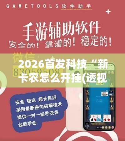 2026首发科技“新卡农怎么开挂(透视)”开挂辅助脚本+详细开挂安装教程