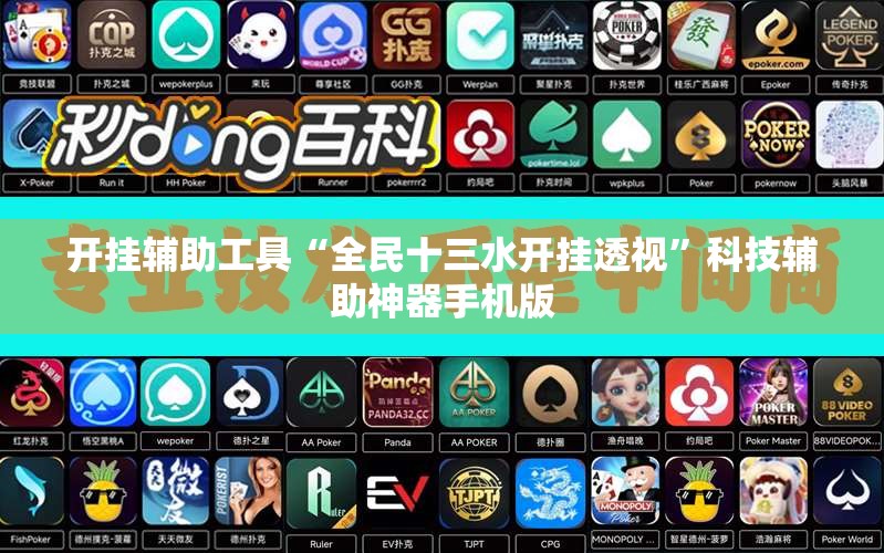 开挂辅助工具“全民十三水开挂透视”科技辅助神器手机版