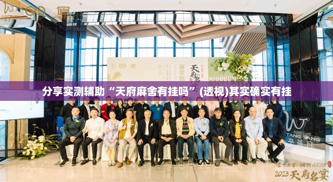 分享实测辅助“天府麻舍有挂吗”(透视)其实确实有挂